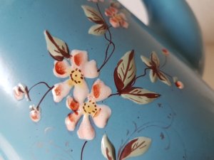 画像3: アンティ―クホーロー花柄コーヒーポット