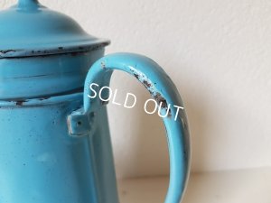 画像13: アンティ―クホーロー花柄コーヒーポット