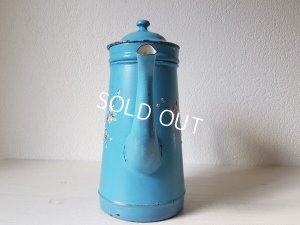 画像5: アンティ―クホーロー花柄コーヒーポット