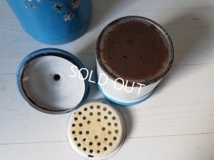 画像10: アンティ―クホーロー花柄コーヒーポット