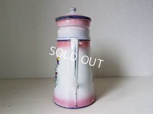 画像4: Japyピンクローズとパンジー柄コーヒーポット