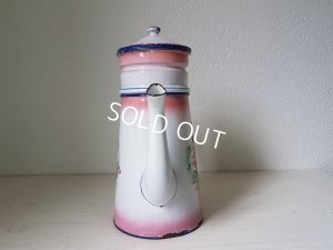 画像6: Japyピンクローズとパンジー柄コーヒーポット