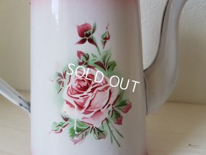 画像3: Japyピンクローズとパンジー柄コーヒーポット