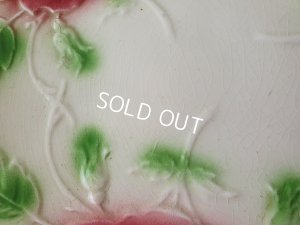 画像8: バルボディーヌローズ柄プレート