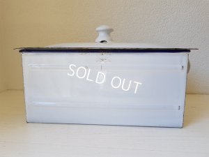 画像5: アンティ―ク白ホーローHerlingeケース