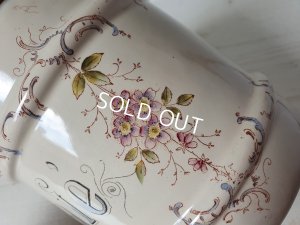 画像17: アンティークホーロー手描きコーヒーポット