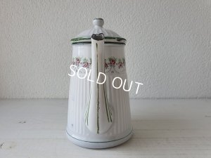 画像5: BB白ローズガーランドコーヒーポット