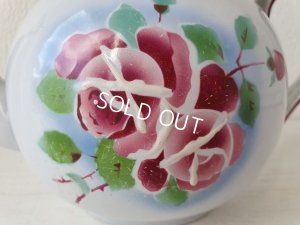 画像2: ホーローローズ柄ティーポット