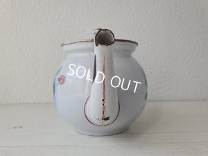 画像5: ホーローローズ柄ティーポット