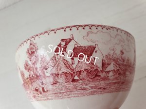 画像3: ベルギーBOCH風景画カフェオレボウル