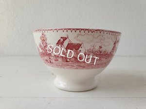 画像6: ベルギーBOCH風景画カフェオレボウル