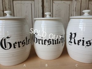 画像6: Villeroy＆Boch文字入り陶器キャニスター