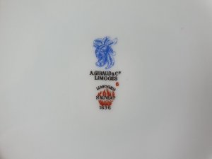 画像16: リモージュローズガーランドプレート2セット