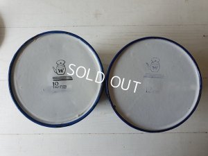 画像6: アンティークホーロー花柄キャニスター