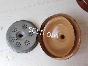 画像7: アンティークホーローローズ柄コーヒーポット