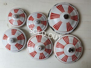 画像6: BB赤ストライプローズガーランドキャニスター