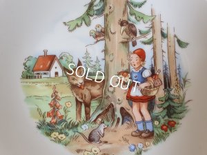 画像5: KAHLA社赤ずきんちゃん柄プレートセット