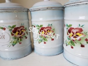 画像2: Japyパンジー柄キャニスター