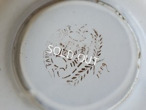 画像8: アンティークホーロー小鳥柄スーピエール