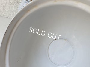 画像6: アンティークホーロー小鳥柄スーピエール