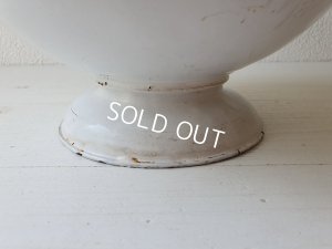 画像15: アンティークホーロー小鳥柄スーピエール