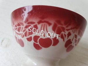 画像2: リュネヴィルチェリー柄カフェオレボウル