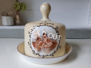 画像5: オパリンガラスエンジェル柄チーズドーム