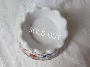 画像6: 花とかご柄カフェオレボウル