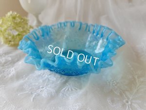 画像10: オパールセントブルーガラス器