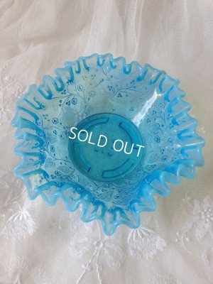 画像3: オパールセントブルーガラス器