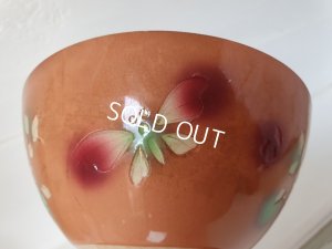 画像3: Pexonneローズと蝶々柄カフェオレボウル