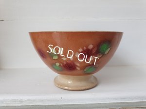 画像12: Pexonneローズと蝶々柄カフェオレボウル