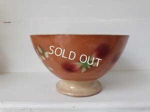 画像13: Pexonneローズと蝶々柄カフェオレボウル