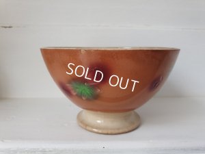 画像15: Pexonneローズと蝶々柄カフェオレボウル