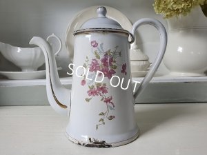 画像10: BW花柄コーヒーポット