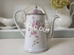 画像12: BW花柄コーヒーポット