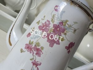 画像14: BW花柄コーヒーポット