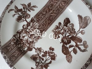 画像2: エミール・ブルジョワ花とレース柄プレート