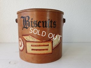 画像10: 木製ビスケットボックス