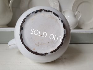 画像9: アンティークパンジー柄コーヒーポット