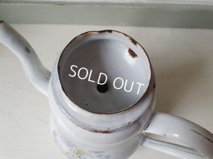 画像11: アンティークパンジー柄コーヒーポット