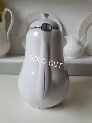 画像5: アンティークパンジー柄コーヒーポット