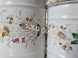 画像2: エトワール社花柄キャニスターセット