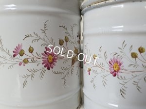 画像3: エトワール社花柄キャニスターセット