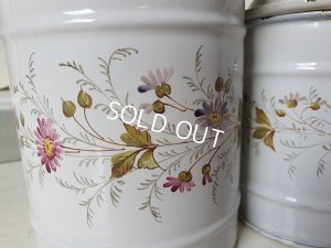 画像4: エトワール社花柄キャニスターセット