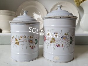 画像5: エトワール社花柄キャニスターセット