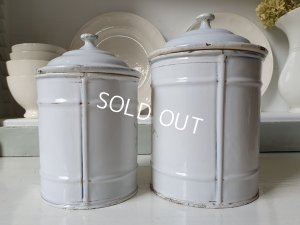 画像7: エトワール社花柄キャニスターセット