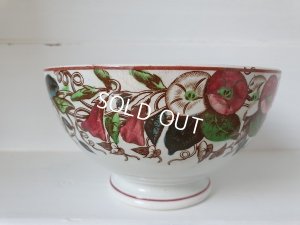 画像6: VIEILLARD BORDEAUXパンジー柄カフェオレボウル