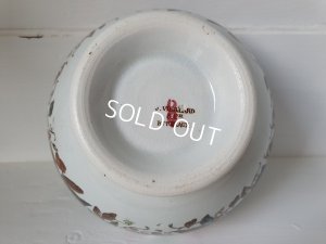 画像10: VIEILLARD BORDEAUXパンジー柄カフェオレボウル