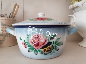 画像5: Japyローズとパンジー柄キャセロール